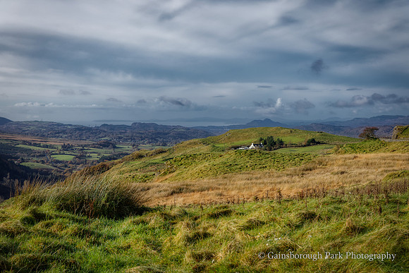 Looking west towards Porthmadog and Tremadoc Bay